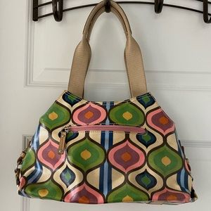 Colorful Franco Sarto handbag purse